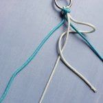 Paracord Anleitung - Rundflechten mit 2 Strängen - einfach