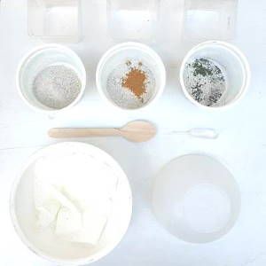 Knetbeton - bunte Schale mit Farbpigmenten 4 Knetbeton bunte Schale mit Farbpigmenten