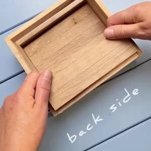 Die 5 besten easy sticks Ideen ohne Sägen und Bohren 14 die besten easy sticks Ideen Rückseite mit Geheimfach