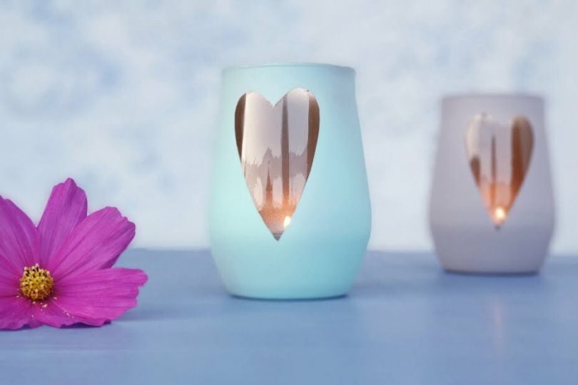 upcycling glas senfglas